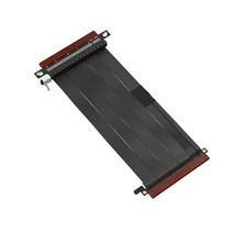 LINKUP - 울트라 PCIe 4.0 X16 라이저 케이블 RTX4090 RX6950XT x570 B550 Z690 테스트 완료 차폐 익스트림 고속 수직 마운트 게이밍 PCI E, ITX 18cm _ Ultra PCIE 4.0 Dual