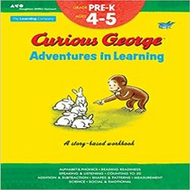 Curious George Adventures in Learning Pre-K: Story-based learning (Learning with Curious George), 1