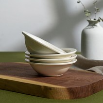 시라쿠스 뉴욕 백지 쿠프 찬기 12cm 4개세트, 4개, 화이트