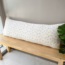 레츠고베이비 오가닉 벨로아 바디필로우, 솔리드 아이보리