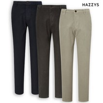 남성 단색 면혼방 기모 팬츠 남자 겨울 면 혼방 캐주얼 바지 HZPA2D501-JS