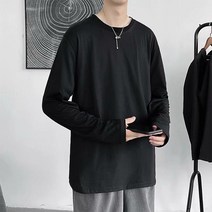 크루 넥 단색 스웨터 남성용 슬림 트렌드베이스 스웨터 스웨터 캐주얼 조커