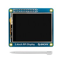 라즈베리파이 키트 코딩 2.4 인치 라즈베리 파이 터치 스크린 spi 인터페이스 tft lcd 320×240 픽셀 디스플레이 led 백라이트 라즈베리 파이 4b 3b+ 제로 2, 2.4인치