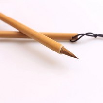 필방 서예 용품 늑대 머리 쓰기 브러시 붉은 백단 penholder 브러쉬 펜 아티스트, 6