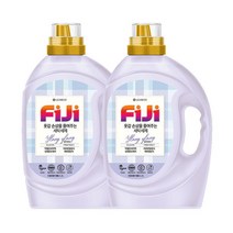 피지 옷감손상을 줄여주는 세탁세제 용기 일반/드럼 겸용 일랑일랑향 2.2L*2개, 단품