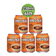 팔도 비락 수정과 캔 238ml 48개 편의점 뚱캔 전통 음료수, 팔도 비락 수정과 238ml 48개