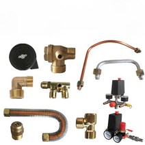 콤프레샤부품 1 2 3마력 체크밸브 실린더 부티크 헤드, 전동 체크밸브 직결형 20.5x15.8x9.5, 1개