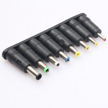 Universal 1 set = 8pcs / set 5pin 잭 플러그 랩톱 AC 전원 어댑터 팁 컴퓨터 노트북을위한 커넥터, 보여진 바와 같이, 하나