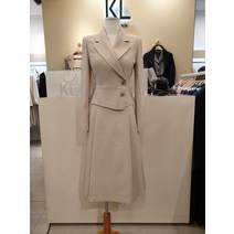 KL케이엘바이린 K126 카라넥 플레어 투피스형 원피스 KWOPNC0100