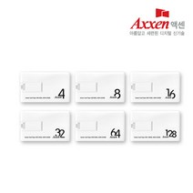 액센 U35 카드형 메모리USB 4GB~128GB [레이저 각인 단 한개도 무료], 32GB