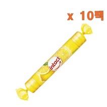 (독일직배) 인택트 글루코스 덱스트로스 레몬 사탕 캔디 40g 10팩 intact glucose lemon 40g