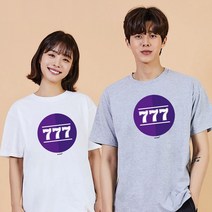 키밍 777 반팔라운드티셔츠 검은색후드티 4명트윈룩