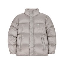 캉골KANGOL : 328000 나일론 푸퍼 숏 다운 9553 그레이