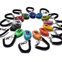 CLICKER PRO 클리커프로 반려동물 행동 교정 트레이닝 애견훈련용품, 1개, 오렌지
