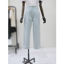 [써스데이아일랜드] 오버다잉 턱 배기 데님팬츠 T224MJE236W