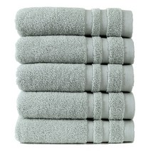 모던30 호텔수건 코마사 30수 105g 세면타올, 5장, 에메랄드