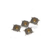 택타일 10PCS 4415mm 4x4x15MM 4X4X15mm 촉감 푸시 버튼 스위치 전술 4 핀 마이크로 SMD