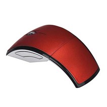왼손 잡이 버티컬 마우스 게임 게이밍 arc 2.4g 무선 접이식 무선 usb 접이식, 검은색