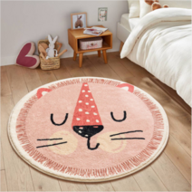 [해외직구]사자 러그 거실 먼지없는 카페트 미니 대형