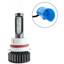 Babbitt 9007 HB5 LED 헤드라이트 전구 60W 14000 루멘 하이 로우 빔 변환 키트 8000K 아이스 블루 2팩, Blue H7