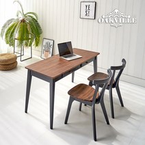 오크빌 아까시원목책상일반형1500