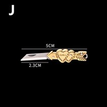 접이식칼 폴딩나이프 캠핑칼 미니 포켓 나이프 접이식 황동 키체인 펜던트 칼날 커터 도구 선물, J