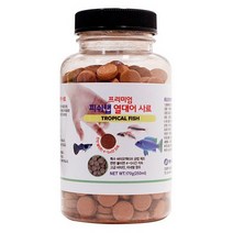 YB 프리미엄 피쉬탭 열대어 사료 250ml 170g 한강 아쿠아 수족관 관상어 용품 붙이는 먹이 구피 코리도라스 코리 노보탭 JBL노보탭 벽면 어항 구피접착, 단품, 단품