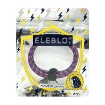 [그린에버메디신] 일본 ELEBLO 정전기밴드 사이즈 M 퍼플 EB-14-4, 1개