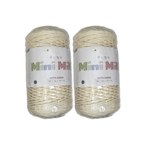 미니밀리실 버블 토트백 150g, 2개, 703 베이지