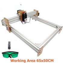 500*400mm GRBL 1.1f CNC 레이저 조각기 40W 나무 12V 5A 2 축 절단 인쇄 에칭 소작 CNC6550, 06 no laser_01 30x40cm