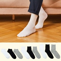 [삭스탑] 남자 데일리 양말 7켤레 스니커즈 앵클 중목