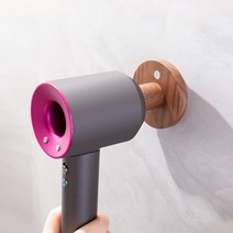 요기나게 무타공 원목 슈퍼소닉 드라이기 거치대 (다이슨 헤어 드라이기 호환 가능), 슈퍼소닉 거치대 단품