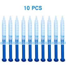 치아미백기계 셀프 치아미백 3ml 치과 의사 치아 미백 젤 도매 44% 과산화수소 표백 시스템 구강 키트 미백제 도구 108880, 10개