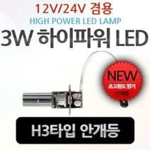 프리볼트 3W 하이파워 초고휘도 LED안개등 화물차 SM6, 880
