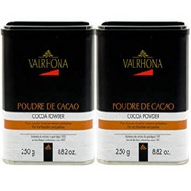 Valrhona 100% Pure Cocoa Powder (8.8 ounce) (Pack of 2), 1