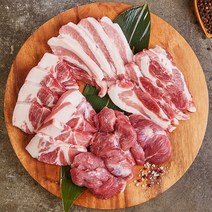 우리돼지 한돈 뒷고기모듬 항정 목살 뽈살 500g2봉 927598