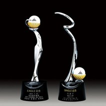 주문 제작 메탈 트로피 골프트로피 기념패, 기본 : 상세페이지 참조