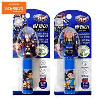 헬로카봇 립케어 랜덤발송 2.4g, 딸기향, 4개