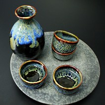 일본 도쿠리/사케잔, 12) 우미 (폴로40), 술잔1p