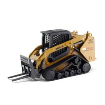 다이캐스트 중장비 Construction Vehicles Toy Realistic Crawler Forklift 1:50 Diecast Ornament Model C, 01  Yellow