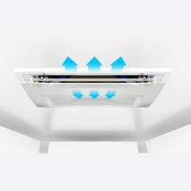 에어컨바람막이 천장형 1way 70x14cm 에어가림막 날개