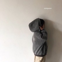 미니포인트 마루 후드 집업 겨울 유아 아동 키즈 주니어 아우터 7호