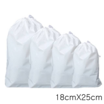 오너클랜 PE 복주머니 유백색 18cmX25m 100장, 단일