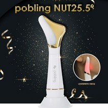 포블링 괄사 갈바닉 이온 마사지기 실버 5+ 사은품 셀프 얼굴 페이스 안면 윤곽 관리 경락 마사지 에스테틱 LED 홈케어 피부 영양공급 탄력 도자기괄사 1분에 10000회 진동, 1대