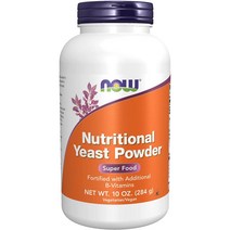 나우푸드 뉴트리셔널 이스트 파우더 284g NOW Nutritional Yeast Powder, 1팩