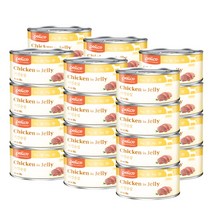 펠리코 애견 간식캔 95g x24개 치킨순살 애견간식 강아지캔, 1개