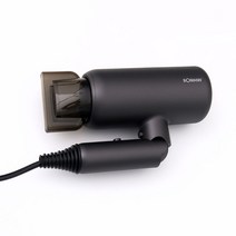 보만 휴대용 접이식 가벼운드라이기 HD4201G, 블랙