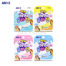 아모스 아이슬라임 70g 슬라임 세트 액체괴물 만들기, 투명