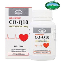 네이쳐스탑 코큐텐 호주산 코엔자임큐텐 1250mg 60정, 1개, 60캡슐