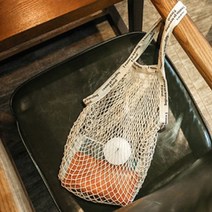 빈티지 네트백 그물가방 해변 여행용